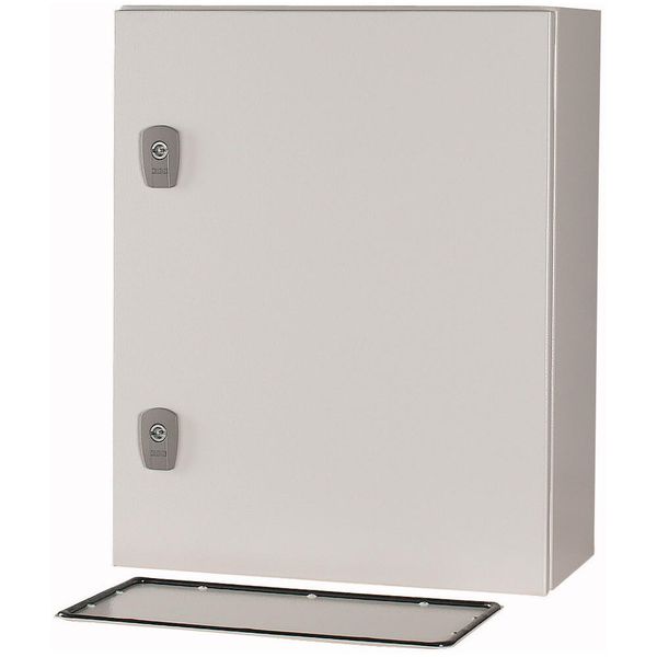 Wall enclosure with mounting plate, HxWxD=500x400x200mm image 7