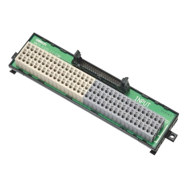 DIN-rail mounting terminal block, MIL40 socket, push-in clamp, 32 I/O image 3