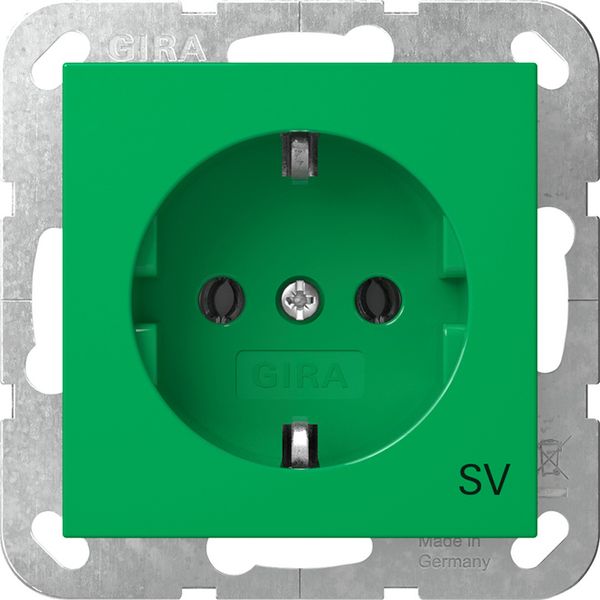 SCHUKO impr.SV System 55 green image 1
