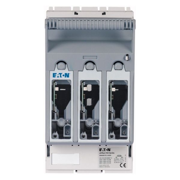 NH fuse-switch 3p flange connection M8 max. 95 mm², mounting plate, light fuse monitoring, NH000 & NH00 image 15