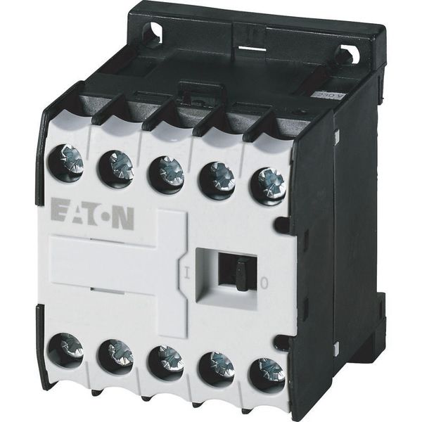 Contactor relay, 12 V DC, N/O = Normally open: 3 N/O, N/C = Normally closed: 1 NC, Screw terminals, DC operation image 5