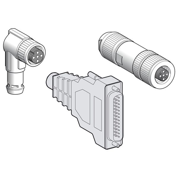 LXM ACC INDUSTRIAL CONNECTOR ETHERNET image 1