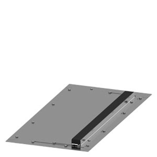 Roof plate IP40 with cable entry W: 800 mm D: 400 mm image 1