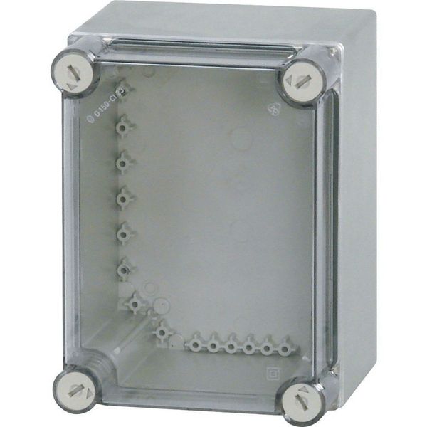 Insulated enclosure, smooth sides, HxWxD=250x187.5x175mm image 4