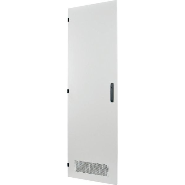 Door to switchgear area, ventilated, right, IP30, HxW=2000x850mm, grey image 2