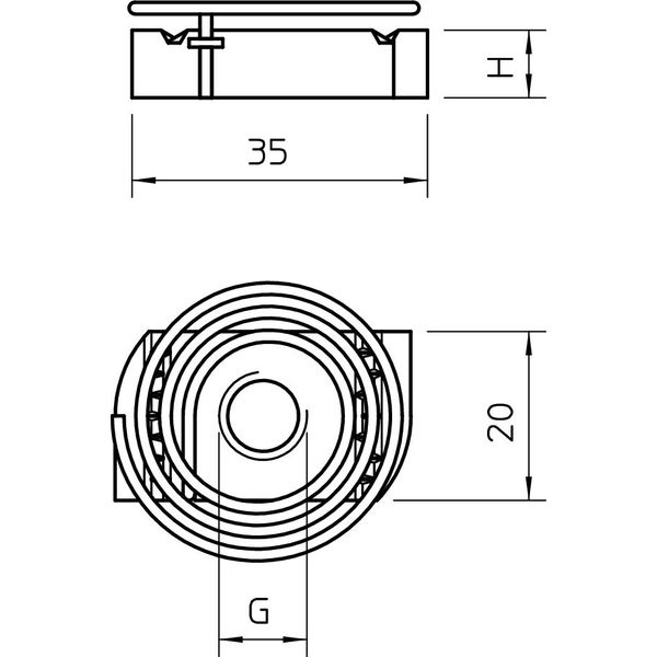 MS41SNF M8 A4 Slide nut with spring for profile rail MS4121/4141 M8 image 2