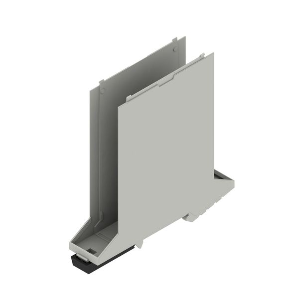 Basic element, IP20 in installed state, Plastic, Agate grey, Width: 22 image 1