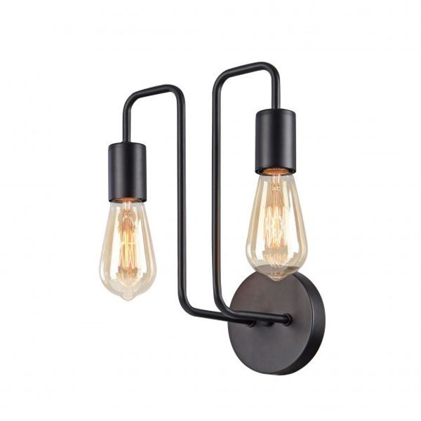 Loft Gilbert Wall Lamp Black image 3