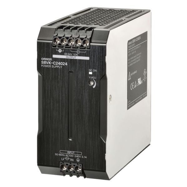 Book type power supply, Lite, 240 W, 24VDC, 10A, DIN rail mounting image 4