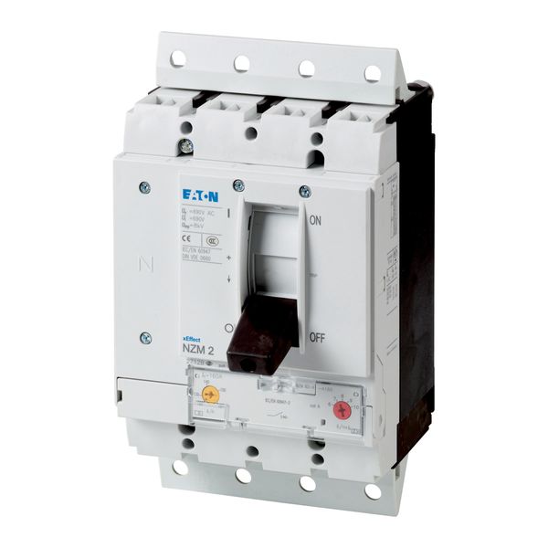 Circuit-breaker, 4p, 200A, 160A in 4th pole, plug-in module image 8