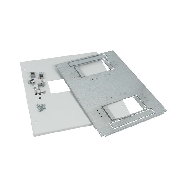 Mounting kit, NZM4, 1600A, 3p, fixed version/withdrawable unit, W=425mm, grey image 2