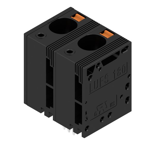 PCB terminal, 15.00 mm, Number of poles: 2, Conductor outlet direction image 1