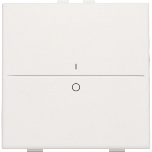 Single key with 'I' and '0' symbols for wireless switch or push button image 2