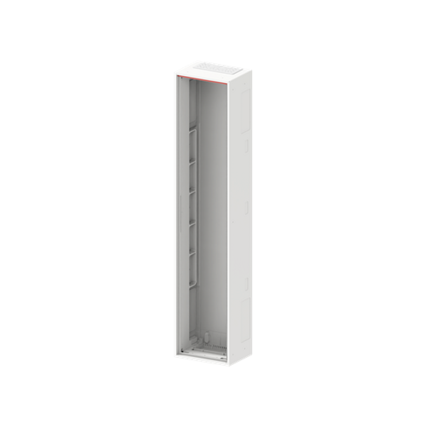 A19B ComfortLine A Wall-mounting cabinet, Surface mounted/recessed mounted/partially recessed mounted, 108 SU, Isolated (Class II), IP00, Field Width: 1, Rows: 9, 1400 mm x 300 mm x 215 mm image 4