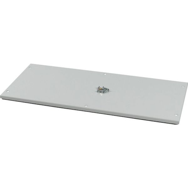 Top plate for OpenFrame, closed, W=600mm, grey image 3