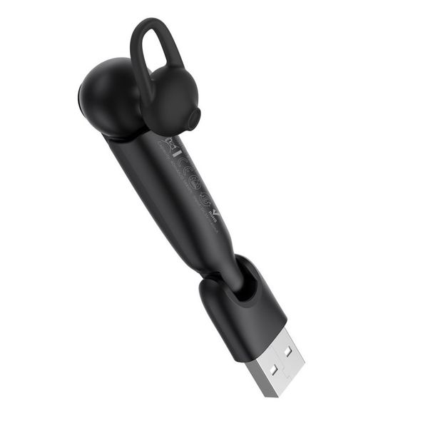 Bluetooth Headset A05 with USB Docking Station, Black image 3