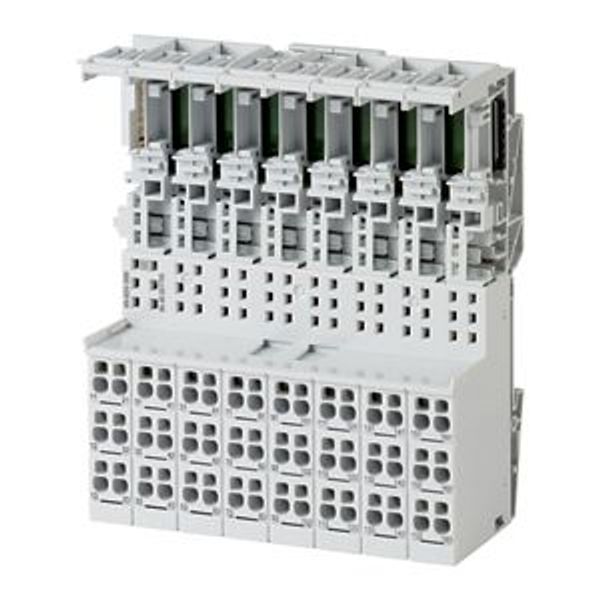 Base module block XI/ON, screw, 3 connection levels image 2