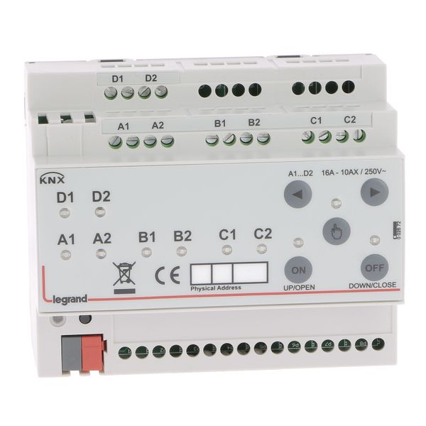 KNX CONTROLLER MULTI-APPLICATIONS DIN 8 OUTPUTS image 1