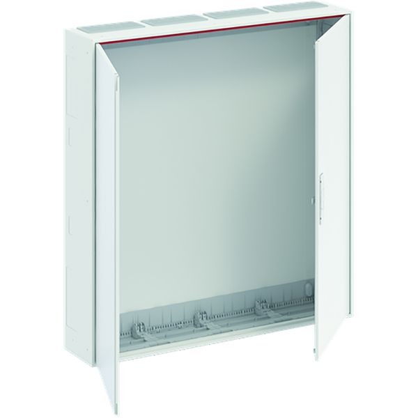 B47 ComfortLine B Wall-mounting cabinet, Surface mounted/recessed mounted/partially recessed mounted, 336 SU, Grounded (Class I), IP44, Field Width: 4, Rows: 7, 1100 mm x 1050 mm x 215 mm image 1