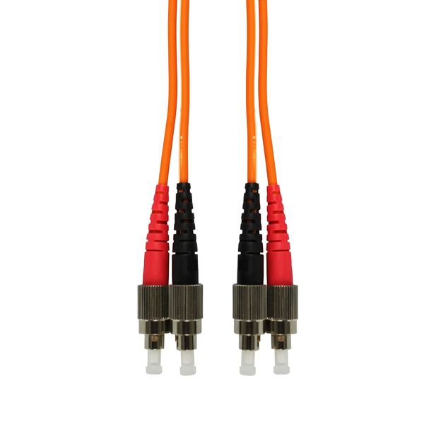 FO Patchcord Duplex FC/FC,50/125æm OM2, LS0H-3, orange,10.0m image 1