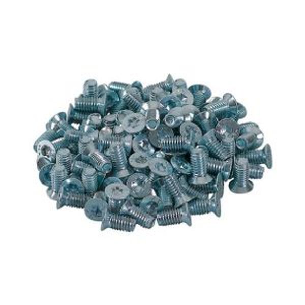 Counter sunk screw M6x12, small head, torx, DIN7500, form M, galvanize image 2