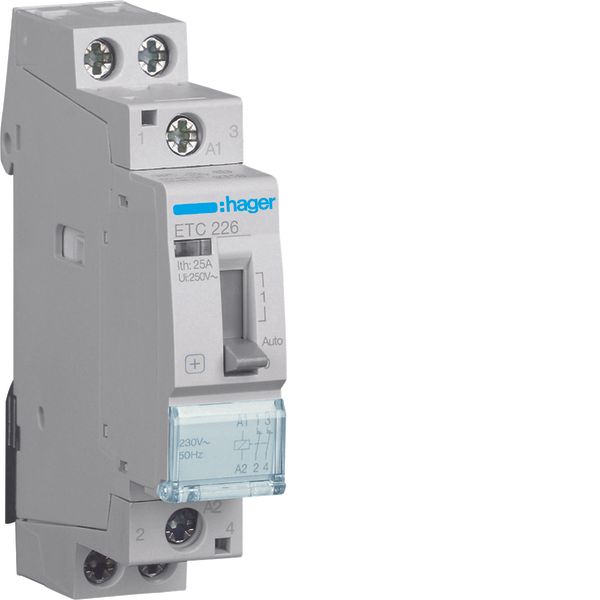 Night & Day Contactor 25A, 2NC, 230V image 1