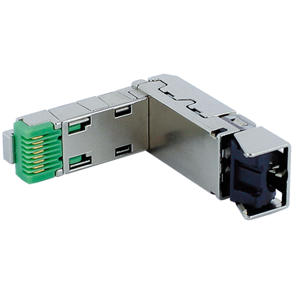 RJ45 Heavy Duty male 90° up 8pol. Profinet image 1