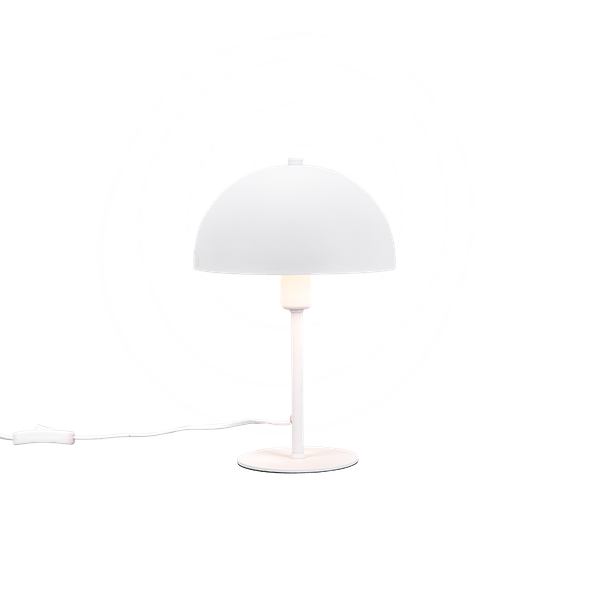 Nola table lamp 30 cm E14 matt white image 1