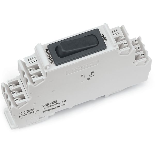 Switching module with changeover rocker switch Switching voltage: 250 image 2