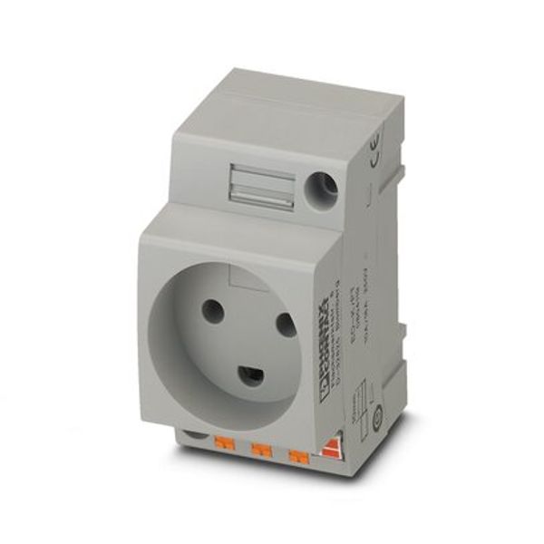 Socket outlet for distribution board Phoenix Contact EO-K/PT 250V 16A AC image 1