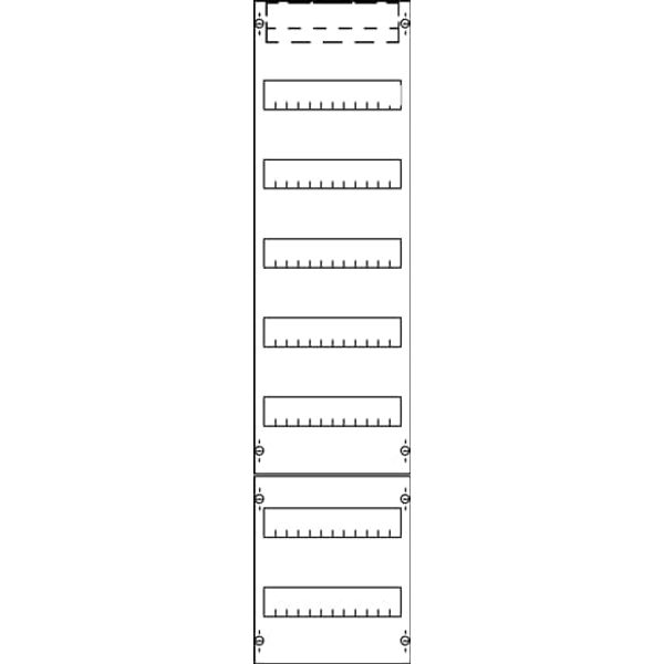 Distribution Board Panel for installation in all modular cabinets. image 1