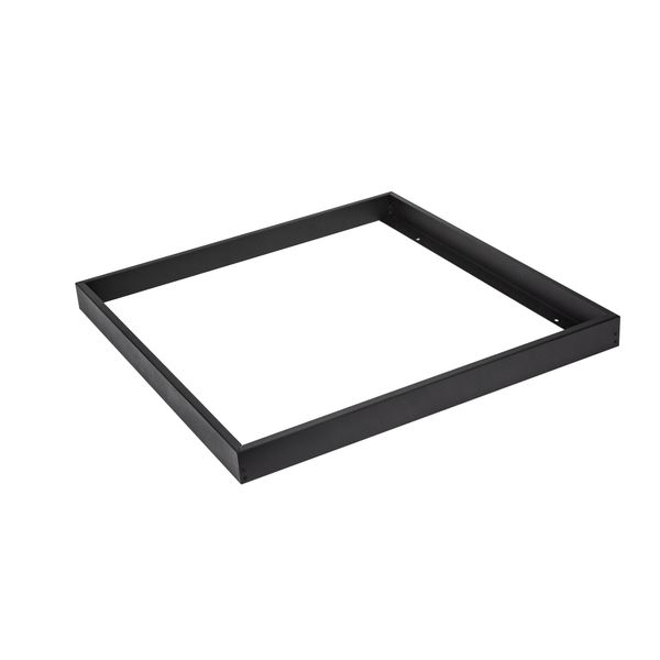 Frame to mounted fixture surface luminaire  ALGINE LINE 600x600mm black image 29