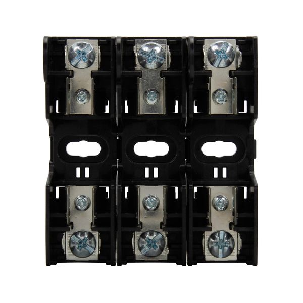 Eaton Bussmann Series RM modular fuse block, 250V, 0-30A, Quick Connect, Three-pole image 1