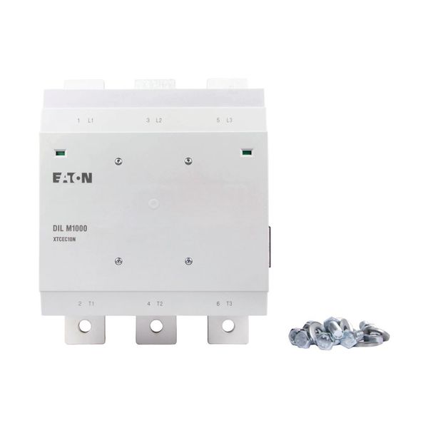 Contactor, 380 V 400 V 560 kW, 2 N/O, 2 NC, RAC 500: 250 - 500 V 40 - 60 Hz/250 - 700 V DC, AC and DC operation, Screw connection image 6