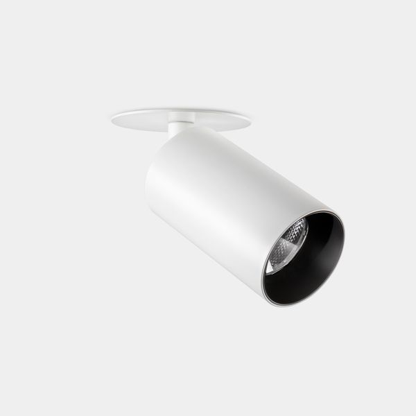 Spotlight Atom Recessed Ø52mm 12.1W LED neutral-white 4000K CRI 90 34.2º White 1067lm image 1