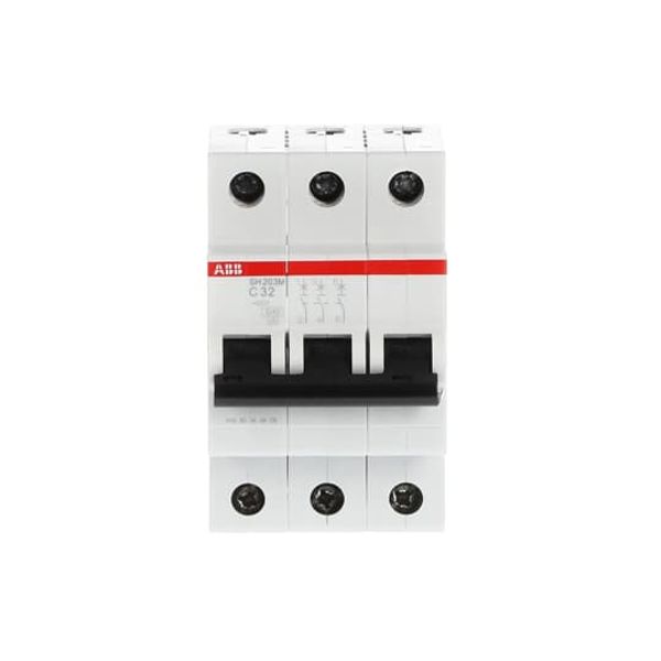 SH203M-C32 Miniature Circuit Breaker - 3P - C - 32 A image 1