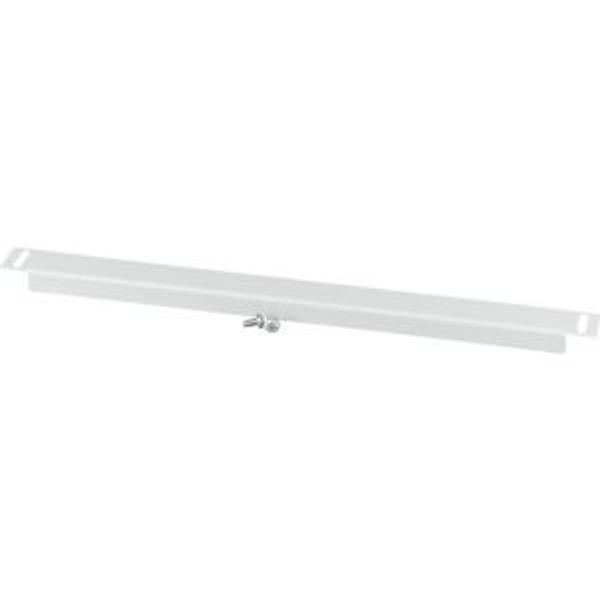 Bottom/Top coverstrip 35mm long, blind, IP20, for 1200mm Sectionwidth, grey image 2