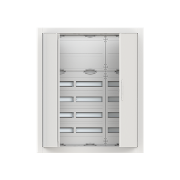 CU36K ComfortLine Compact distribution board, Flush mounting, 144 SU, Isolated (Class II), IP30, Rows: 64, 1014 mm x 865 mm x 125 mm image 1