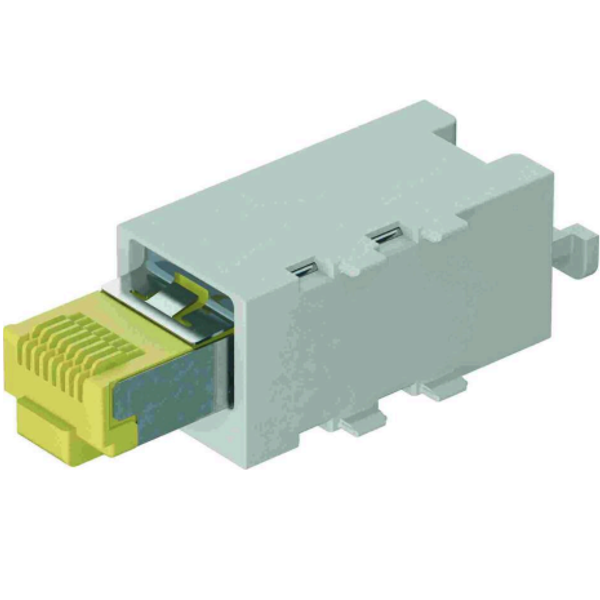 Han Domino RJ45 cube, IDC cat6 M.2 image 1