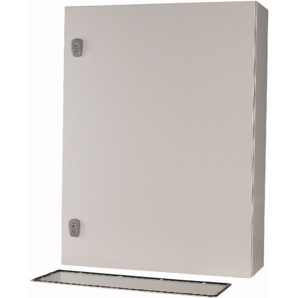 Wall enclosure with mounting plate, HxWxD=800x600x200mm image 11