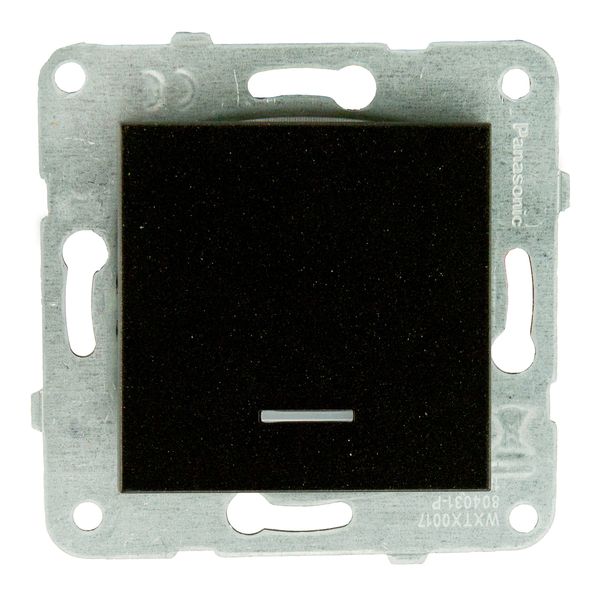 Karre Plus Black (Quick Connection) Illuminated Switch image 1