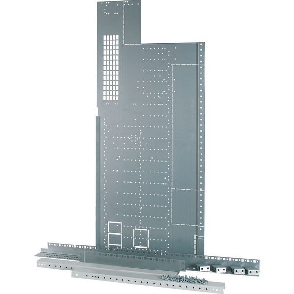 Vertical partition, 2x IZMX16, top, D=600mm image 3