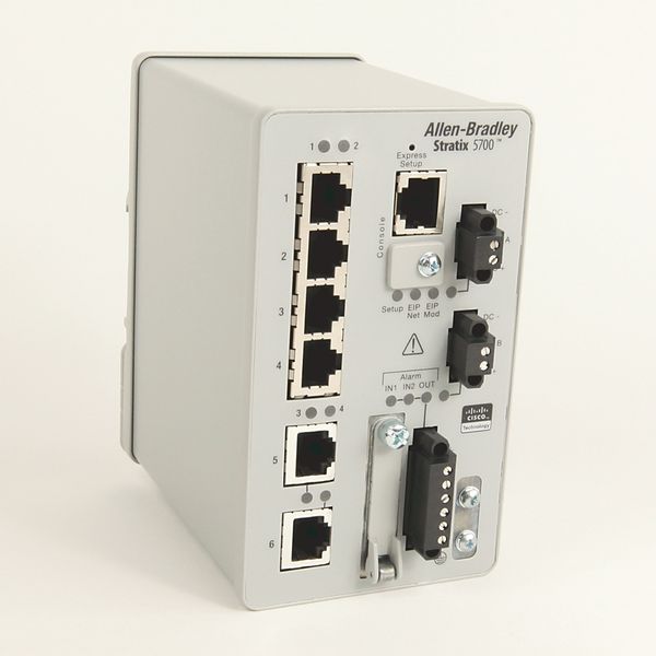 Switch, Ethernet, 6 Fast Ethernet Ports, Lite Software Configuration image 1