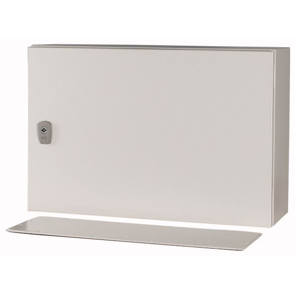Wall enclosure with mounting plate, HxWxD=400x600x200mm image 2