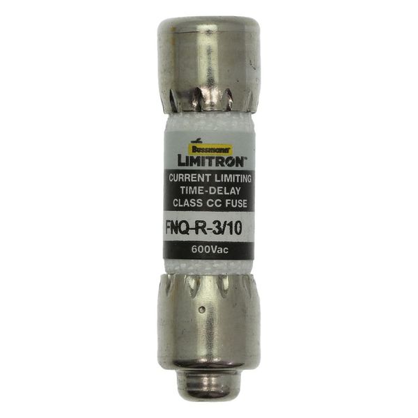 Fuse-link, LV, 0.3 A, AC 600 V, 10 x 38 mm, 13⁄32 x 1-1⁄2 inch, CC, UL, time-delay, rejection-type image 12