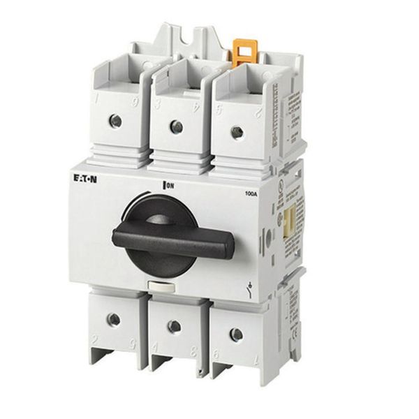 Switch-disconnector, R9, UL98, 60 A, service distribution board mounting, 3 pole, With black rotary handle image 6