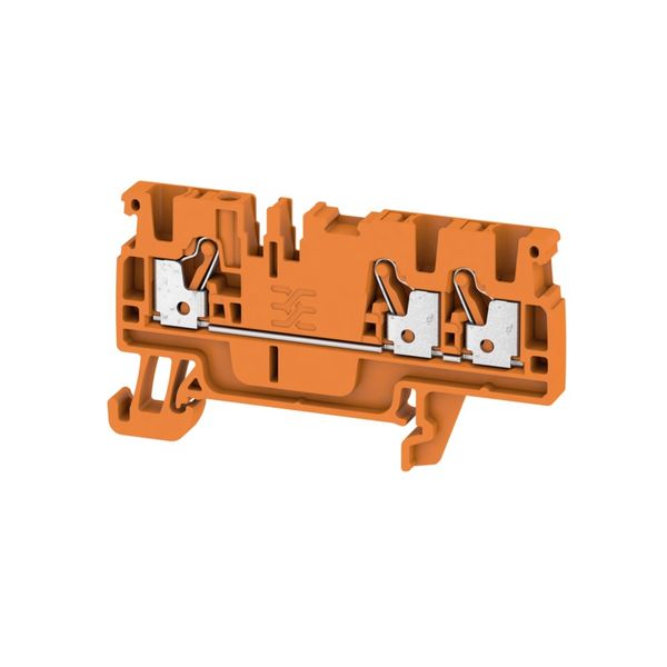 Feed-through terminal block, PUSH IN, 2.5 mm², 800 V, 24 A, Number of  image 1