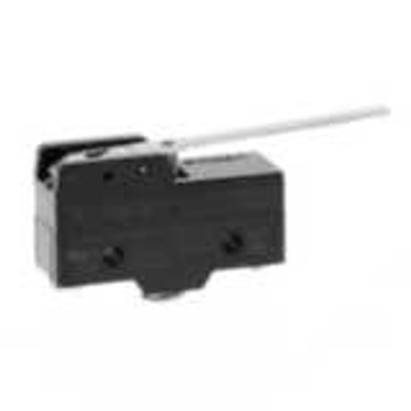 General purpose basic switch, reverse hinge roller lever, SPDT, 15A image 2