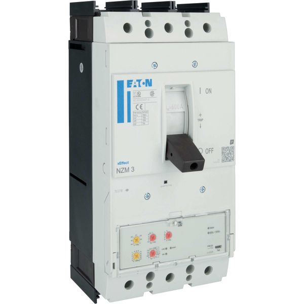 NZM3 PXR20 circuit breaker, 600A, 3p, Screw terminal, UL/CSA image 12