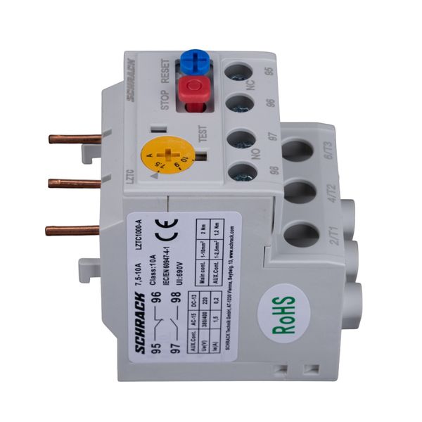 Thermal overload relay CUBICO Classic, 7.5A - 10A image 4